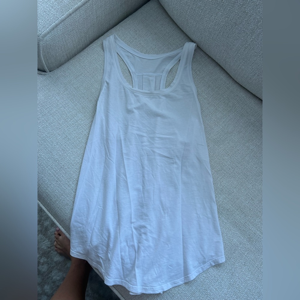 Lululemon White Love Tank